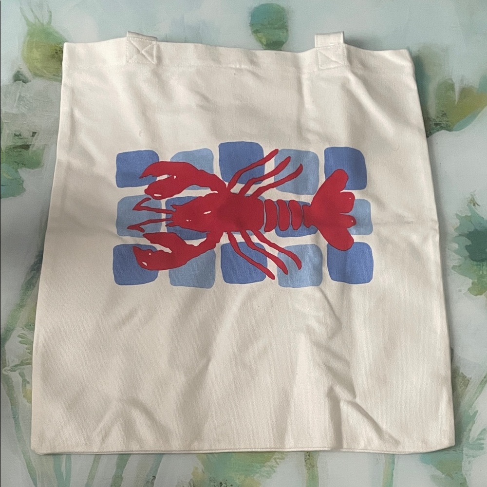 Lobster Canvas Tote Bag